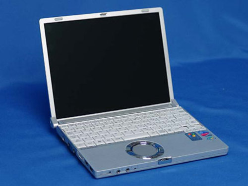Product picture Panasonic notebook CF-1000 Service manual 