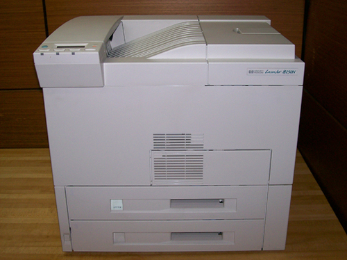 Product picture HP LaserJet 8150/8100 Series Service manual 